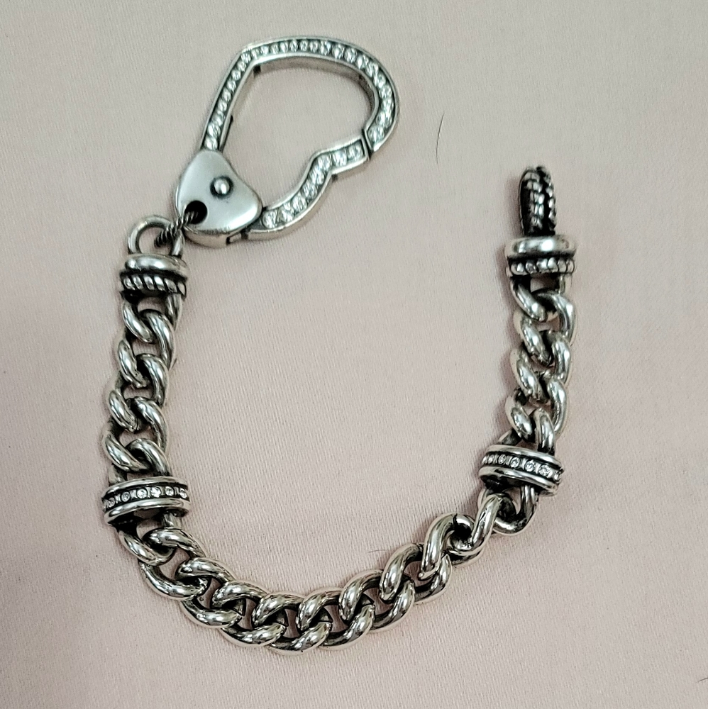 Brighton Chunky Heart & Crystal Bracelet - Picture 4 of 9